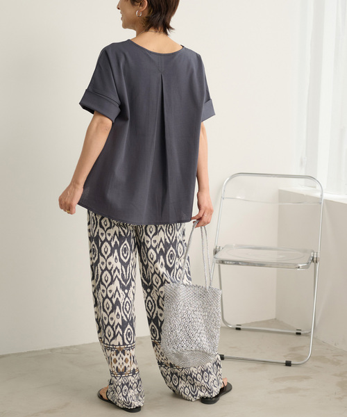 JOURNAL STANDARD relume（ジャーナルスタンダード　レリューム）の「《追加》ADDICTポンチクルーネックタックプルオーバー（Tシャツ/カットソー・レディース・ホワイト/チャコールグレー/ブラック/ベージュ・FREE）」の21枚目の写真