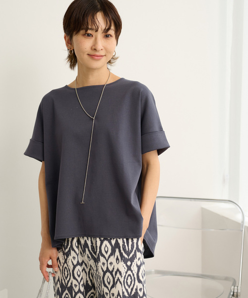 JOURNAL STANDARD relume（ジャーナルスタンダード　レリューム）の「《追加》ADDICTポンチクルーネックタックプルオーバー（Tシャツ/カットソー・レディース・ホワイト/チャコールグレー/ブラック/ベージュ・FREE）」の22枚目の写真