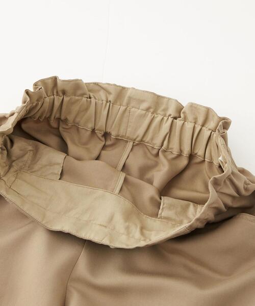 CITEN（シテン）の「＜CITEN＞ウエストイージー カーゴパンツ（カーゴパンツ・レディース・ベージュ/ブラック・S/M）」の9枚目の写真