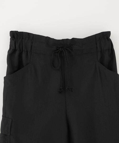 CITEN（シテン）の「＜CITEN＞ウエストイージー カーゴパンツ（カーゴパンツ・レディース・ベージュ/ブラック・S/M）」の13枚目の写真