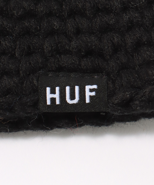 JOINT WORKS（ジョイントワークス）の「【HUF / ハフ】 CHAIN LINK KNIT HAT（ニットキャップ/ビーニー・メンズ・ブラック/ブラウン・MEDIUM）」の6枚目の写真