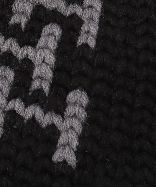 JOINT WORKS（ジョイントワークス）の「【HUF / ハフ】 CHAIN LINK KNIT HAT（ニットキャップ/ビーニー・メンズ・ブラック/ブラウン・MEDIUM）」の9枚目の写真