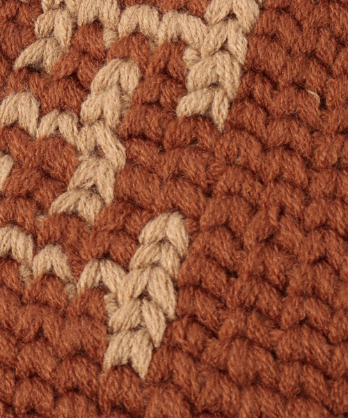 JOINT WORKS（ジョイントワークス）の「【HUF / ハフ】 CHAIN LINK KNIT HAT（ニットキャップ/ビーニー・メンズ・ブラック/ブラウン・MEDIUM）」の10枚目の写真