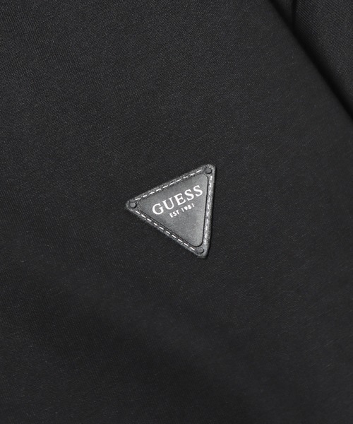 Guess(ゲス)の「GUESS/ゲス MEN S L/SLV TEE SHIRT 半袖Tシャツ ブランドロゴ ワンポイント ロゴTシャツ(Tシャツ/カットソー・メンズ・ブラック/ホワイト/グリーン・L/M/XL)」の8枚目の写真