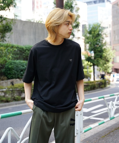 Guess(ゲス)の「GUESS/ゲス MEN S L/SLV TEE SHIRT 半袖Tシャツ ブランドロゴ ワンポイント ロゴTシャツ(Tシャツ/カットソー・メンズ・ブラック/ホワイト/グリーン・L/M/XL)」の18枚目の写真