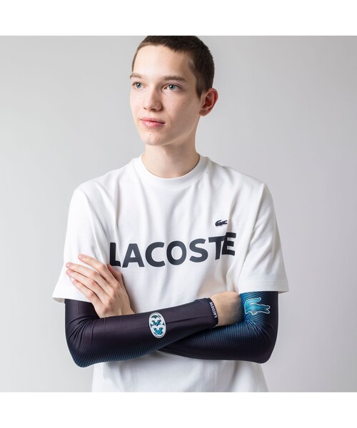 【セール】グラデーションドットプリントアームカバー（手袋）｜LACOSTE（ラコステ）