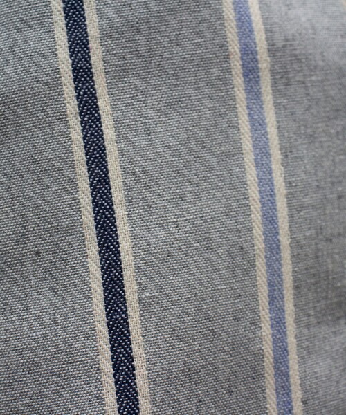 GLOSTER（グロスター）の「【GLOSTER/グロスター】コットンリネンストライプイージーパンツ 綿麻 タック入り ウエストゴム（その他パンツ・メンズ・ホワイト系その他/ブラック系その他/ブルー系その他/グレー系その他・S/M/L）」の17枚目の写真