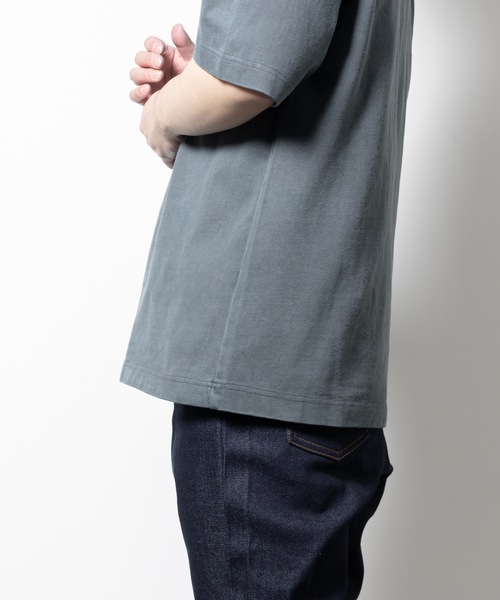 wrou(ロウ)の「16/2 ヴィンテージ Tシャツ / 16/2 TENJIKU VINTAGE TEE(Tシャツ/カットソー・メンズ・ベージュ系その他/グレー・1/2/3)」の10枚目の写真