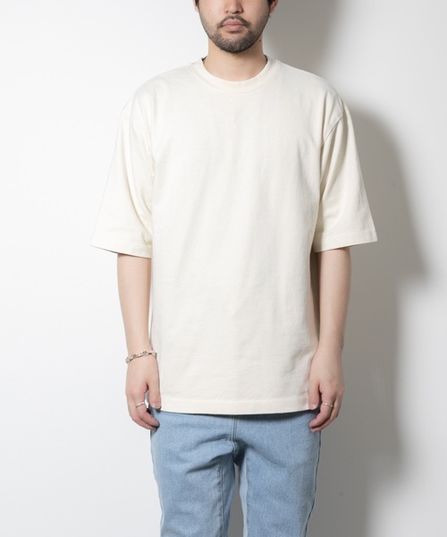 wrou(ロウ)の「16/2 ヴィンテージ Tシャツ / 16/2 TENJIKU VINTAGE TEE(Tシャツ/カットソー・メンズ・ベージュ系その他/グレー・1/2/3)」の13枚目の写真