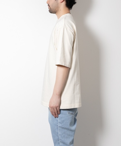 wrou(ロウ)の「16/2 ヴィンテージ Tシャツ / 16/2 TENJIKU VINTAGE TEE(Tシャツ/カットソー・メンズ・ベージュ系その他/グレー・1/2/3)」の14枚目の写真