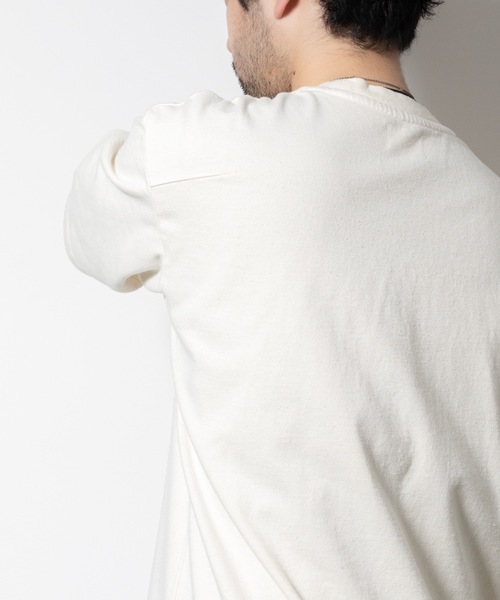 wrou(ロウ)の「16/2 ヴィンテージ Tシャツ / 16/2 TENJIKU VINTAGE TEE(Tシャツ/カットソー・メンズ・ベージュ系その他/グレー・1/2/3)」の17枚目の写真