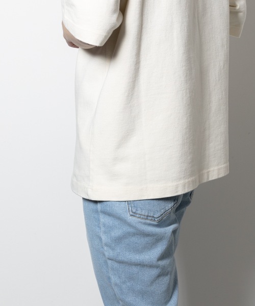 wrou(ロウ)の「16/2 ヴィンテージ Tシャツ / 16/2 TENJIKU VINTAGE TEE(Tシャツ/カットソー・メンズ・ベージュ系その他/グレー・1/2/3)」の20枚目の写真