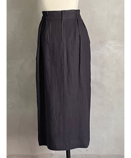 enchainement（アンシェヌマン）の「Hemp Maxi Tight Skirt（スカート・レディース・ブラック/パープル・フリー）」の14枚目の写真