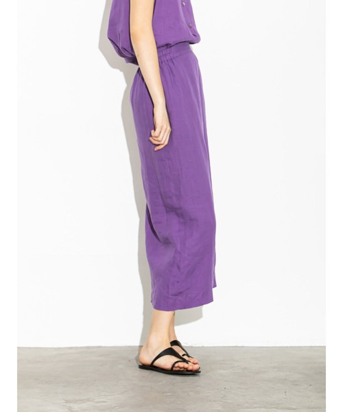 enchainement（アンシェヌマン）の「Hemp Maxi Tight Skirt（スカート・レディース・ブラック/パープル・フリー）」の5枚目の写真