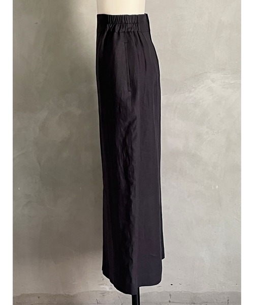 enchainement（アンシェヌマン）の「Hemp Maxi Tight Skirt（スカート・レディース・ブラック/パープル・フリー）」の16枚目の写真