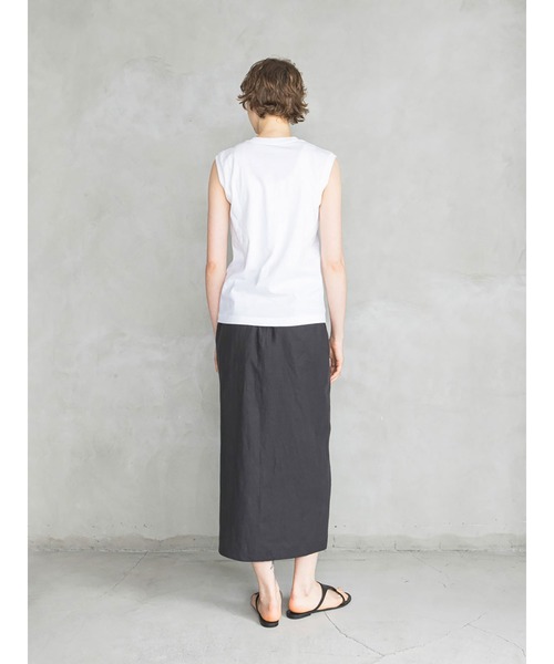 enchainement（アンシェヌマン）の「Hemp Maxi Tight Skirt（スカート・レディース・ブラック/パープル・フリー）」の17枚目の写真