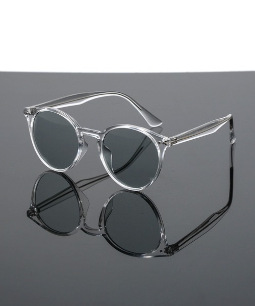 Revo.（レボ）の「＜URBAN＞BOSTON COLOR LENS SUNGLASSES / 'アーバン' ボストン サングラス カラーレンズ クリアフレーム UVカット（サングラス・レディース・ライトブルー/クリア/ライトグレー/ブラック系その他/ライトブラウン/ライトグリーン/クリアブラウン/ブラック/ブラウン・FREE）」の7枚目の写真