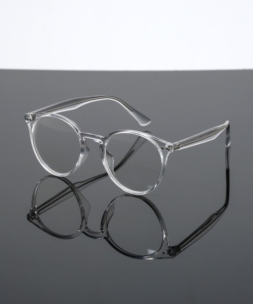 Revo.（レボ）の「＜URBAN＞BOSTON COLOR LENS SUNGLASSES / 'アーバン' ボストン サングラス カラーレンズ クリアフレーム UVカット（サングラス・レディース・ライトブルー/クリア/ライトグレー/ブラック系その他/ライトブラウン/ライトグリーン/クリアブラウン/ブラック/ブラウン・FREE）」の9枚目の写真