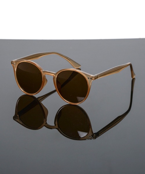 Revo.（レボ）の「＜URBAN＞BOSTON COLOR LENS SUNGLASSES / 'アーバン' ボストン サングラス カラーレンズ クリアフレーム UVカット（サングラス・レディース・ライトブルー/クリア/ライトグレー/ブラック系その他/ライトブラウン/ライトグリーン/クリアブラウン/ブラック/ブラウン・FREE）」の6枚目の写真