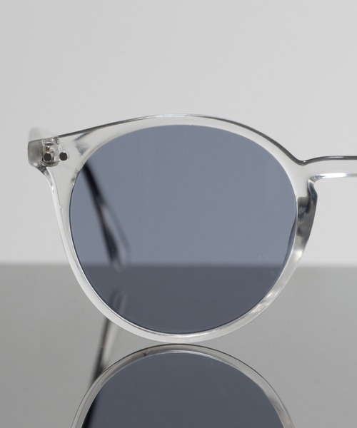 Revo.（レボ）の「＜URBAN＞BOSTON COLOR LENS SUNGLASSES / 'アーバン' ボストン サングラス カラーレンズ クリアフレーム UVカット（サングラス・レディース・ライトブルー/クリア/ライトグレー/ブラック系その他/ライトブラウン/ライトグリーン/クリアブラウン/ブラック/ブラウン・FREE）」の14枚目の写真