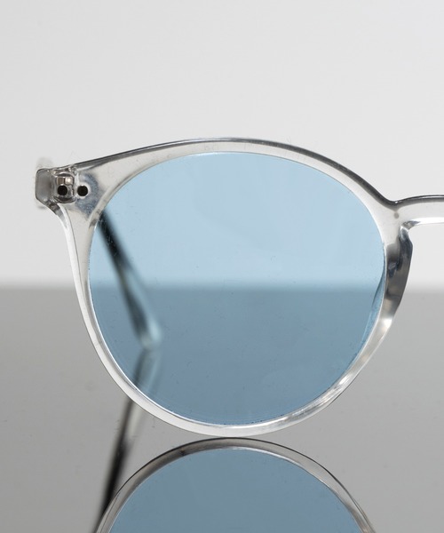 Revo.（レボ）の「＜URBAN＞BOSTON COLOR LENS SUNGLASSES / 'アーバン' ボストン サングラス カラーレンズ クリアフレーム UVカット（サングラス・レディース・ライトブルー/クリア/ライトグレー/ブラック系その他/ライトブラウン/ライトグリーン/クリアブラウン/ブラック/ブラウン・FREE）」の17枚目の写真