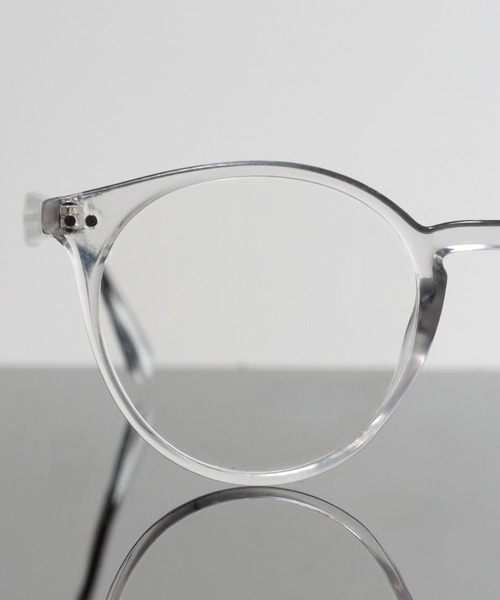 Revo.（レボ）の「＜URBAN＞BOSTON COLOR LENS SUNGLASSES / 'アーバン' ボストン サングラス カラーレンズ クリアフレーム UVカット（サングラス・レディース・ライトブルー/クリア/ライトグレー/ブラック系その他/ライトブラウン/ライトグリーン/クリアブラウン/ブラック/ブラウン・FREE）」の18枚目の写真