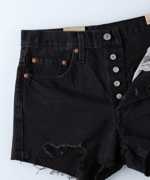 Levi's（リーバイス）の「【Levi's】５０１デニムショートパンツ（その他パンツ・レディース・ブラック・24inch/26inch/27inch/25inch）」の5枚目の写真