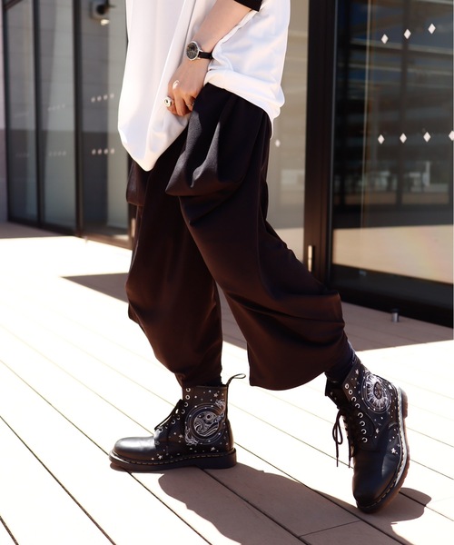 rovtski（ロフトスキー）の「ポリ変形ワイドパンツ（その他パンツ・レディース・ブラック/グレー/グリーン・FREE）」の10枚目の写真