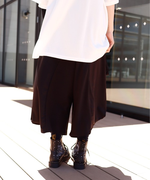 rovtski（ロフトスキー）の「ポリ変形ワイドパンツ（その他パンツ・レディース・ブラック/グレー/グリーン・FREE）」の18枚目の写真