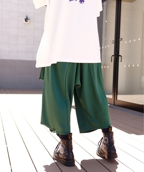 rovtski（ロフトスキー）の「ポリ変形ワイドパンツ（その他パンツ・レディース・ブラック/グレー/グリーン・FREE）」の15枚目の写真