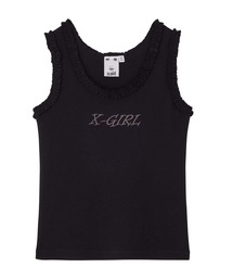 X-girl | RUFFLE TANK TOP(タンクトップ)
