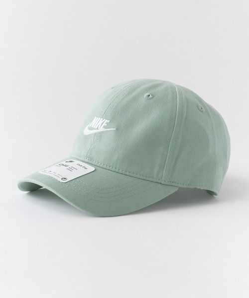 NIKE（ナイキ）の「NIKE/ナイキ FUTURA SPORTS C CAP カーブバイザー ベースボールキャップ 2026新作 再入荷 新色追加（キャップ・キッズ・ブラック/ブルー/ピンク/ホワイト/チェリーピンク/ベージュ/ピンク系/ネイビー/ライトグリーン・FREE）」の4枚目の写真