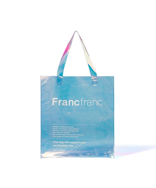 Francfranc(フランフラン)の「クリア トートバッグ オーロラ(トートバッグ・レディース・マルチ・FREE)」の2枚目の写真