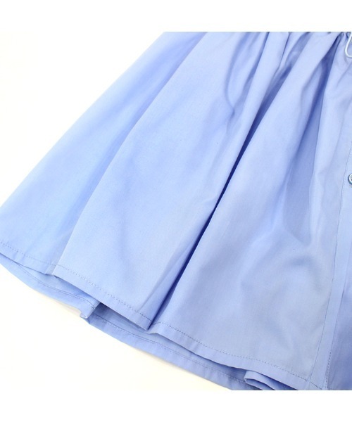 MODE ROBE（モードローブ）の「ウエストドロストノースリーブトップス（Tシャツ/カットソー・レディース・ホワイト/ブルー/ブラック・FREE）」の7枚目の写真