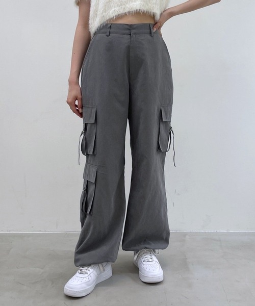Heather（ヘザー）の「3ポケットカーゴパンツ　973814（カーゴパンツ・レディース・ブラック/グレー/アイボリー・FREE）」の21枚目の写真