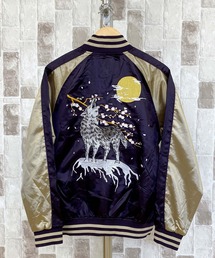 スカジャン 狼,芸者,単龍,銀龍