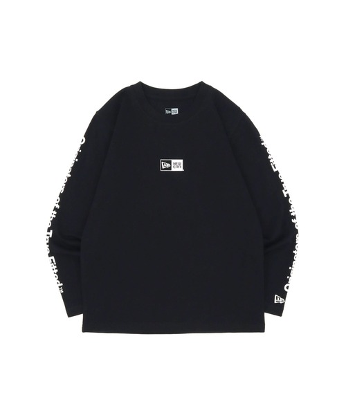 NEW ERA（ニューエラ）の「ニューエラキッズ 長袖Tシャツ 袖ロゴ ONSPOTZ別注（Tシャツ/カットソー・キッズ・ホワイト/ブラック/ベージュ/ストーン/ブラウン/ダークグレー/ブルー/ネイビー・130/160/150/140）」の14枚目の写真