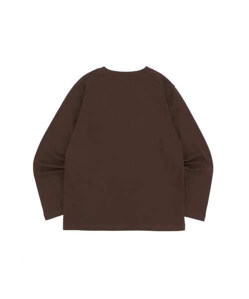 NEW ERA（ニューエラ）の「ニューエラキッズ 長袖Tシャツ 袖ロゴ ONSPOTZ別注（Tシャツ/カットソー・キッズ・ホワイト/ブラック/ベージュ/ストーン/ブラウン/ダークグレー/ブルー/ネイビー・130/160/150/140）」の22枚目の写真