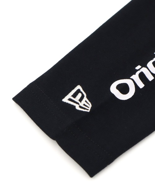 NEW ERA（ニューエラ）の「ニューエラキッズ 長袖Tシャツ 袖ロゴ ONSPOTZ別注（Tシャツ/カットソー・キッズ・ホワイト/ブラック/ベージュ/ストーン/ブラウン/ダークグレー/ブルー/ネイビー・130/160/150/140）」の11枚目の写真