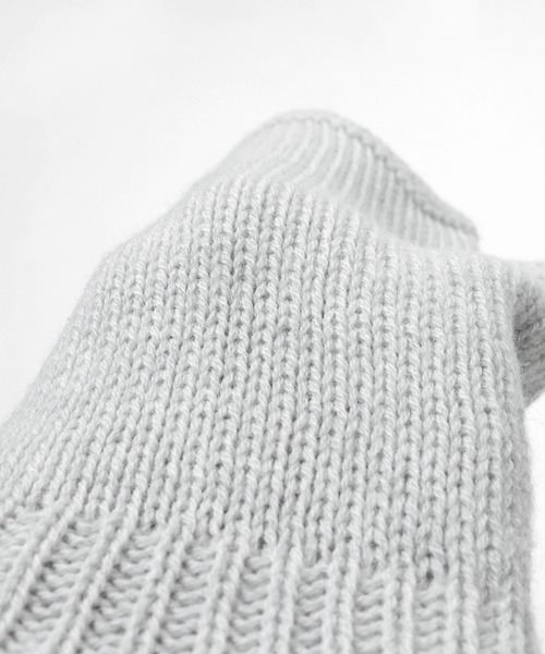 andme（アンドミー）の「ウール混アームウォーマー（アームカバー・レディース・グレー/ブラウン/ダークネイビー/オートミール・FREE）」の11枚目の写真