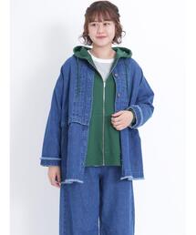 2WAYデニムタックジャケット