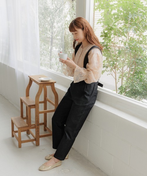 flower(フラワー)の「ブーケバルーンブラウス(シャツ/ブラウス・レディース・ベージュ/パープル/アイボリー・FREE)」の15枚目の写真