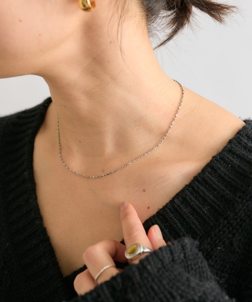 RIVE DROITE（リヴドロワ）の「R.good/サークルチェーンネックレス（ネックレス・レディース・ゴールド/シルバー・FREE）」の9枚目の写真