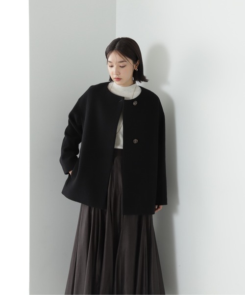 NATURAL BEAUTY BASIC（ナチュラルビューティーベーシック）の「◇ＦＯＸ混ジェントリーニットシリーズ（ニット/セーター・レディース・ベージュ/オフホワイト/ライトグリーン/ピンク・FREE）」の17枚目の写真