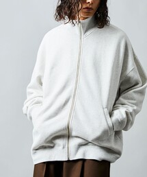FREAK'S STORE（フリークスストア）の「限定展開 リラックスフィット スタンドカラー ジップアップ スウェットブルゾン/裏起毛（スウェット・メンズ）」