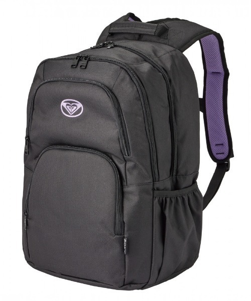 ROXY（ロキシー）の「GO OUT/ロキシーワンポイントブランドロゴスタンダードリュック（バックパック/リュック・レディース・レッド/パープル/ホワイト/ブラック・FREE）」の4枚目の写真