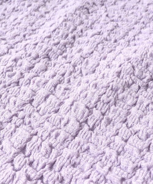 apres les cours（アプレレクール）の「【WEB限定】ぽこぽこジャガードTシャツ（Tシャツ/カットソー・キッズ・グリーン/ラベンダー/アイボリー・130/80/90/140/110/100/120）」の14枚目の写真