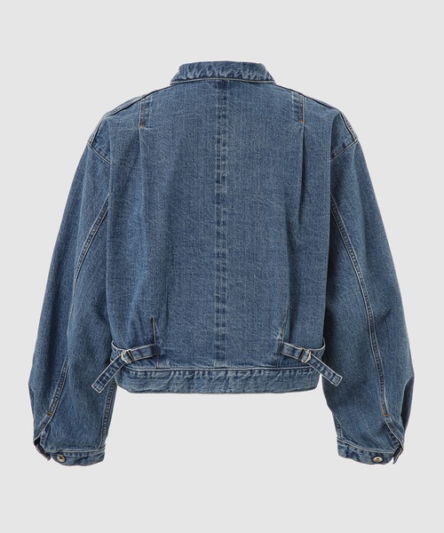 DIGAWEL(ディガウェル)の「Jean jacket (1st)(ブルゾン・メンズ・サックスブルー/ブルー・FREE)」の10枚目の写真