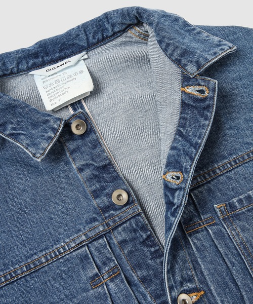 DIGAWEL(ディガウェル)の「Jean jacket (1st)(ブルゾン・メンズ・サックスブルー/ブルー・FREE)」の11枚目の写真