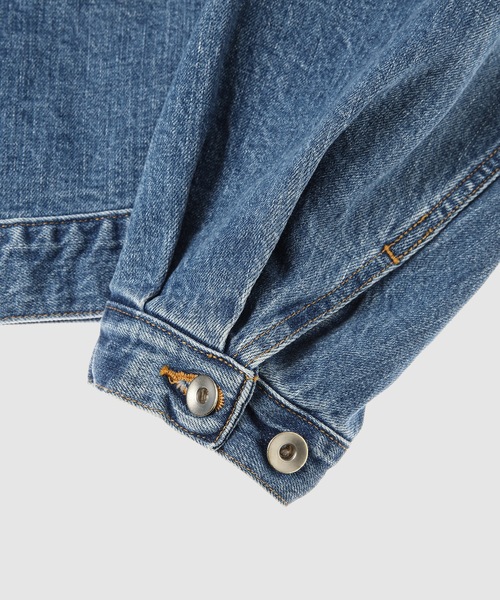 DIGAWEL(ディガウェル)の「Jean jacket (1st)(ブルゾン・メンズ・サックスブルー/ブルー・FREE)」の13枚目の写真